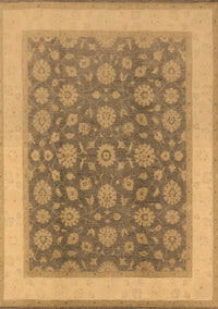 Oriental Brown Traditional Rug, urb507brn