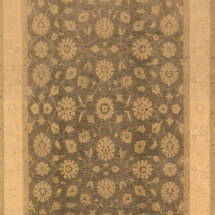 Oriental Brown Traditional Rug, urb507brn