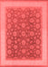 Oriental Red Traditional Area Rugs