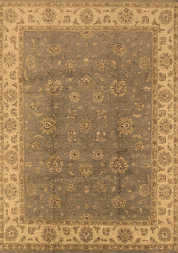 Oriental Brown Traditional Rug, urb508brn