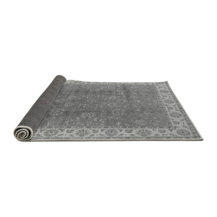 Sideview of Oriental Gray Traditional Rug, urb508gry