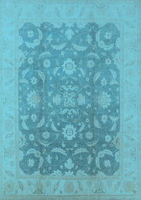 Oriental Light Blue Industrial Rug, urb509lblu