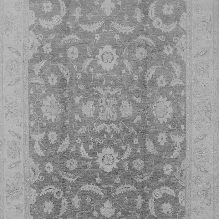 Machine Washable Oriental Gray Industrial Rug, wshurb509gry