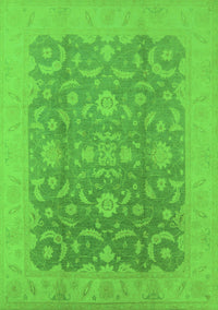 Oriental Green Industrial Rug, urb509grn