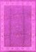 Oriental Pink Traditional Rug, urb510pnk