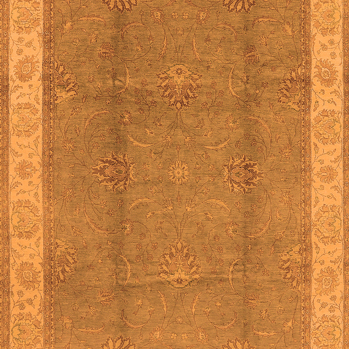 Oriental Orange Traditional Rug, urb510org