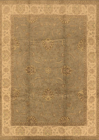 Oriental Brown Traditional Rug, urb510brn