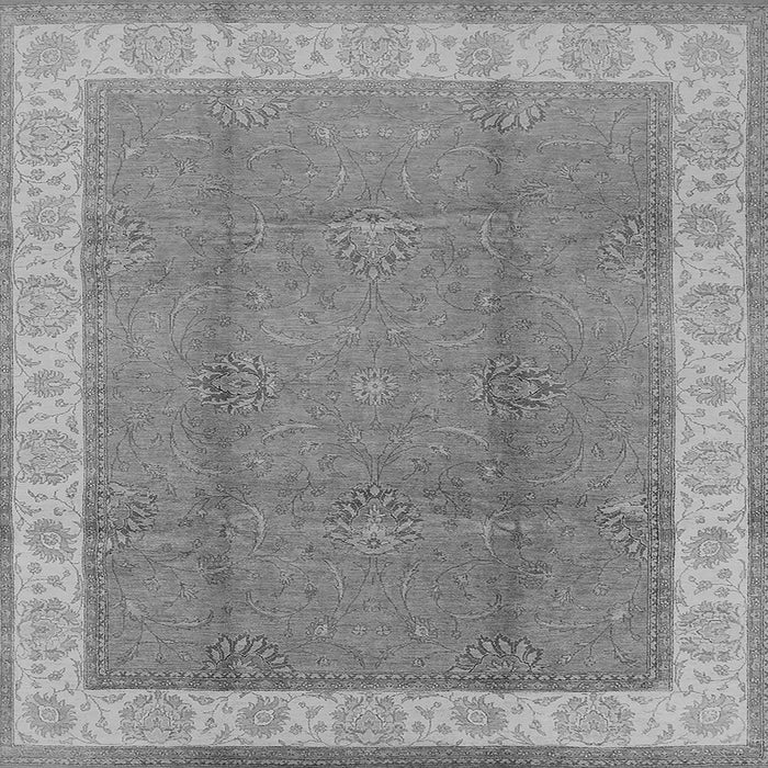 Square Oriental Gray Traditional Rug, urb510gry