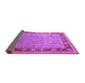 Sideview of Oriental Purple Industrial Rug, urb511pur