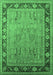 Oriental Emerald Green Industrial Rug, urb511emgrn