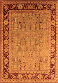 Oriental Orange Industrial Rug, urb511org