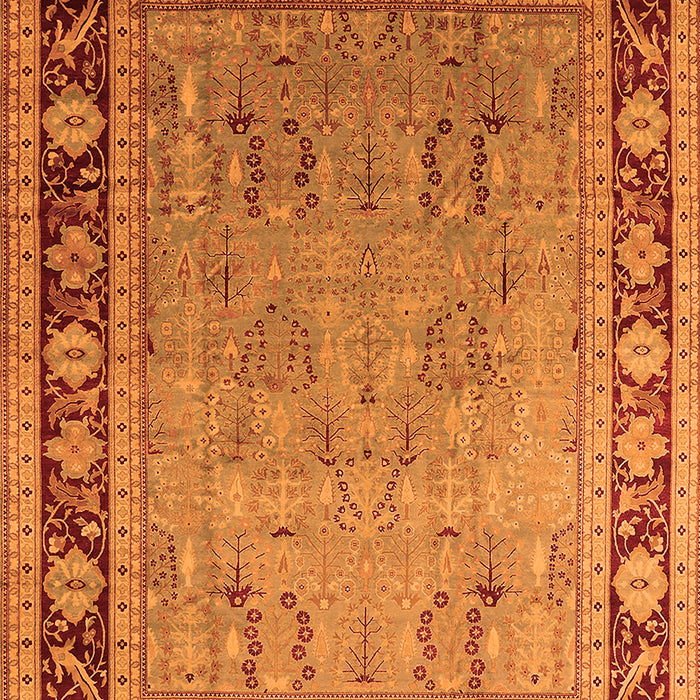Oriental Orange Industrial Rug, urb511org