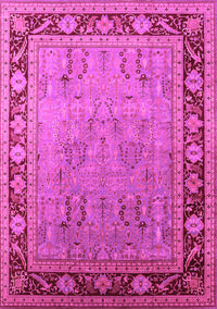 Oriental Pink Industrial Rug, urb511pnk