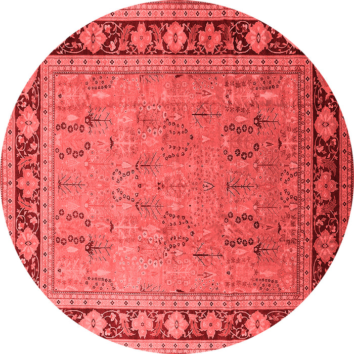 Oriental Red Industrial Rug, urb511red
