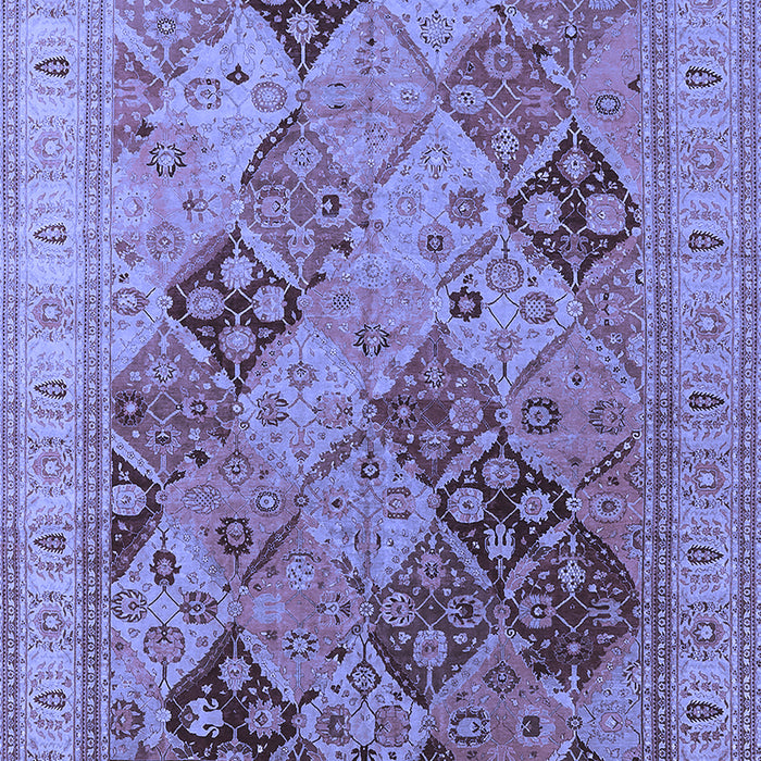 Oriental Blue Industrial Rug, urb512blu