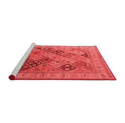 Industrial Red Washable Rugs