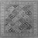 Square Oriental Gray Industrial Rug, urb512gry