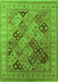 Oriental Green Industrial Rug, urb512grn