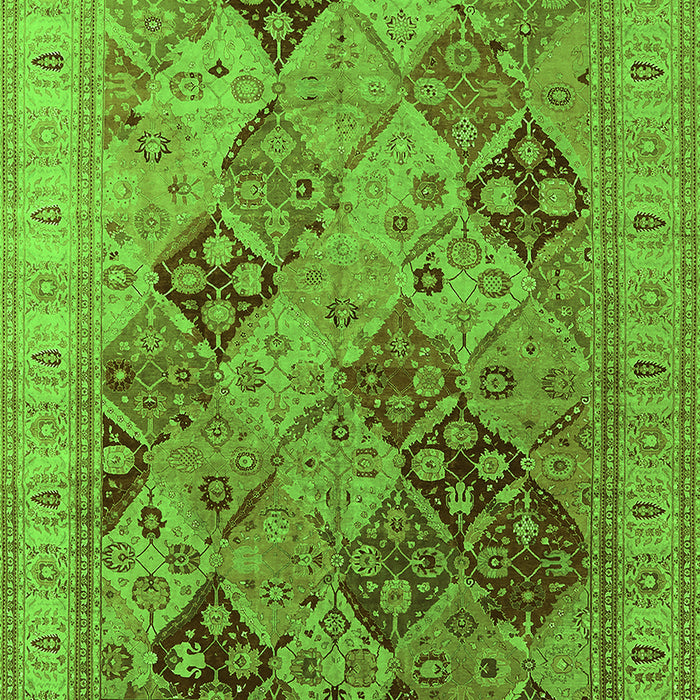 Oriental Green Industrial Rug, urb512grn
