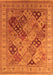 Oriental Orange Industrial Rug, urb512org