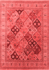 Oriental Red Industrial Rug, urb512red