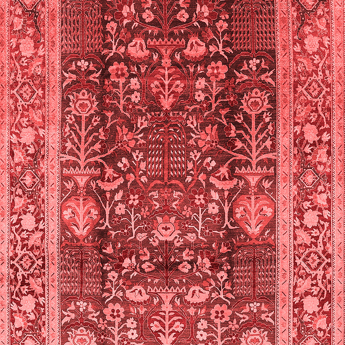 Oriental Red Traditional Area Rugs