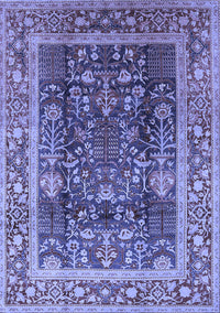 Oriental Blue Traditional Rug, urb513blu