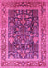 Oriental Pink Traditional Rug, urb513pnk
