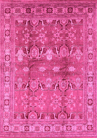 Oriental Pink Traditional Rug, urb514pnk