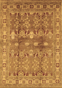 Oriental Brown Traditional Rug, urb514brn