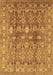 Oriental Brown Traditional Rug, urb514brn