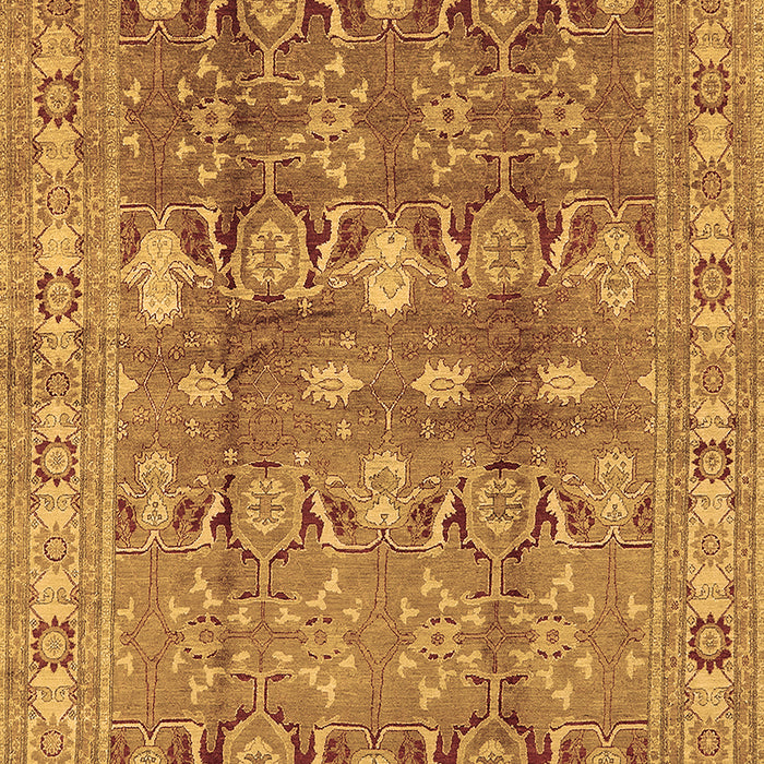 Oriental Brown Traditional Rug, urb514brn