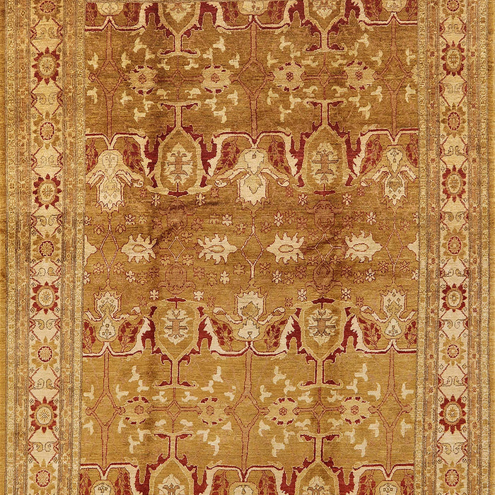 Machine Washable Industrial Modern Mahogany Brown Rug, wshurb514