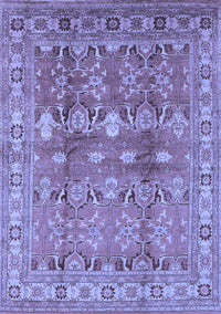 Oriental Blue Traditional Rug, urb514blu