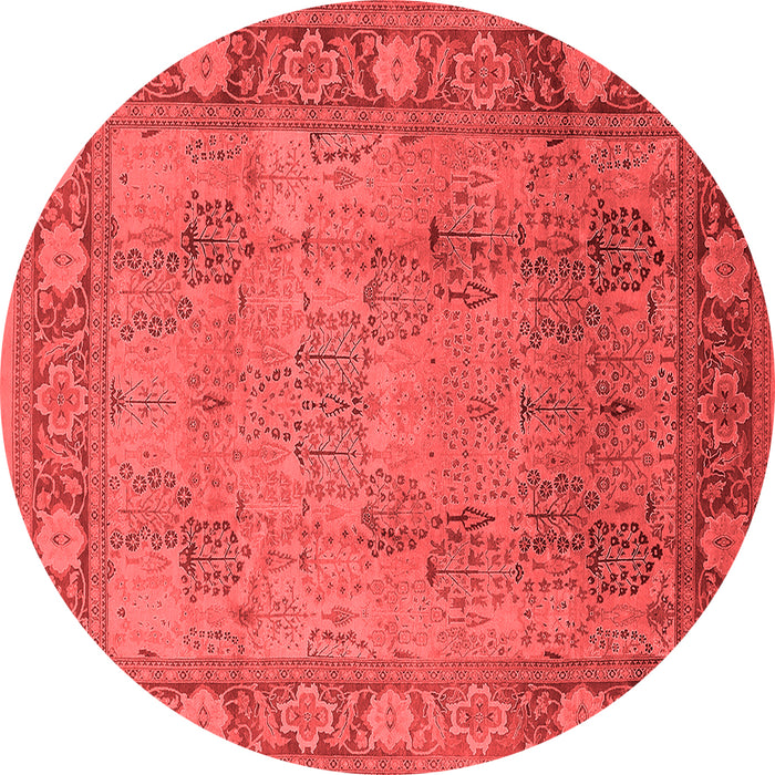 Oriental Red Traditional Rug, urb515red