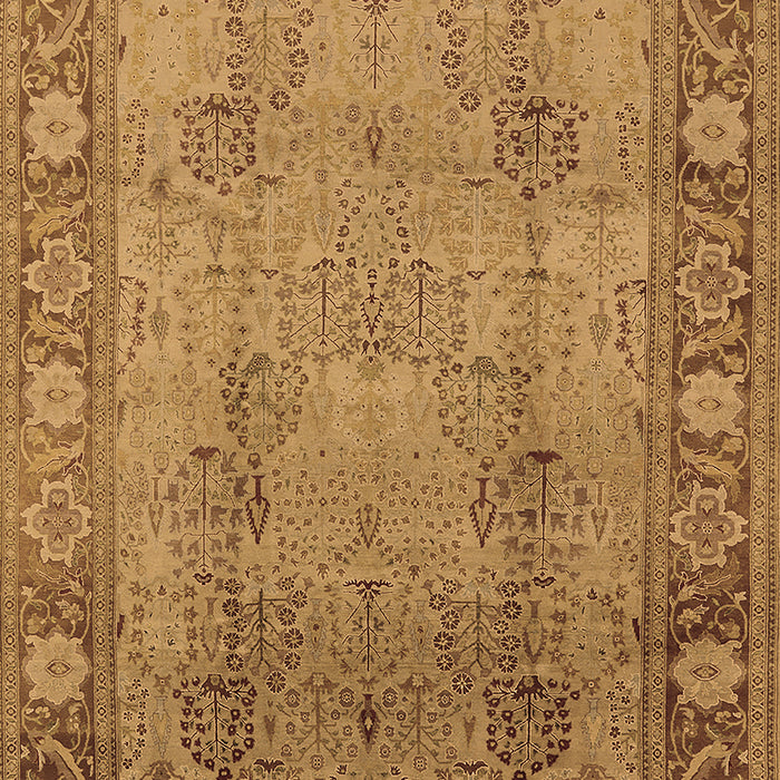 Oriental Brown Traditional Rug, urb515brn
