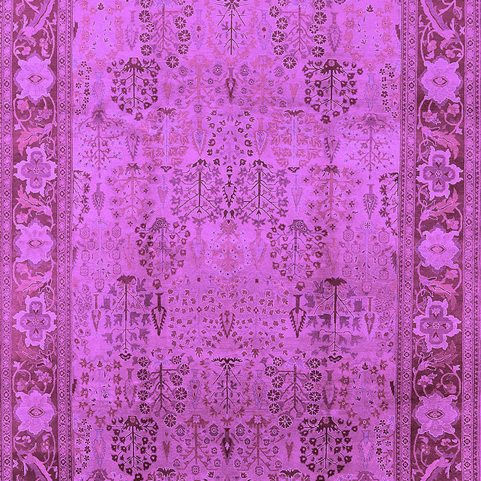 Oriental Purple Traditional Rug, urb515pur