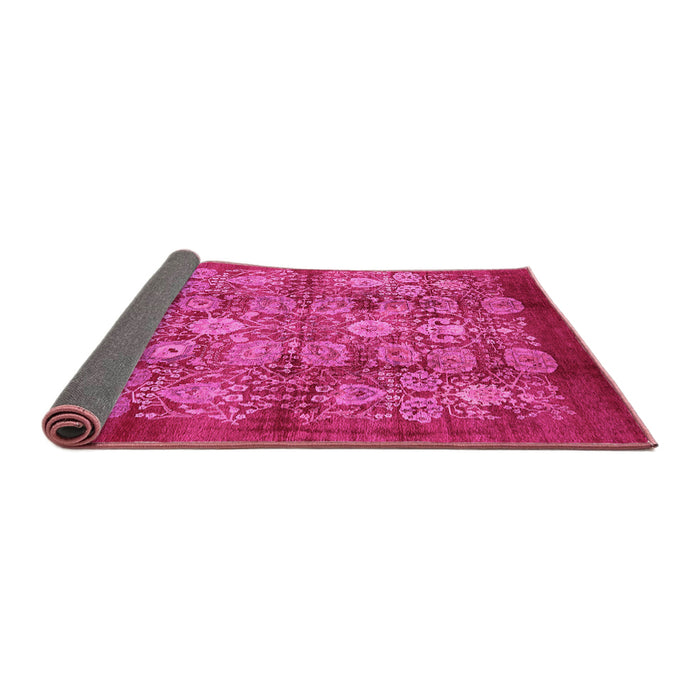 Sideview of Oriental Pink Industrial Rug, urb516pnk