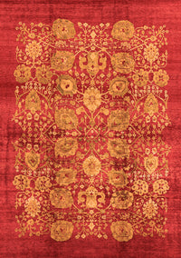 Oriental Orange Industrial Rug, urb516org