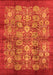 Oriental Orange Industrial Rug, urb516org