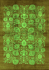 Oriental Green Industrial Rug, urb516grn