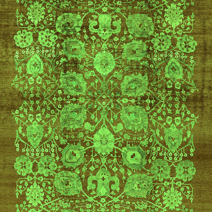 Oriental Green Industrial Rug, urb516grn