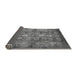 Sideview of Oriental Gray Industrial Rug, urb516gry