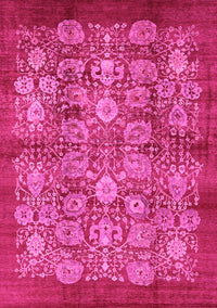 Oriental Pink Industrial Rug, urb516pnk