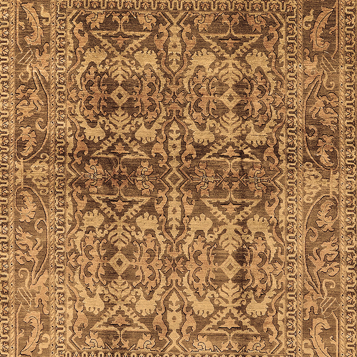 Oriental Brown Traditional Rug, urb517brn