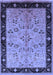 Machine Washable Oriental Blue Traditional Rug, wshurb518blu