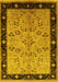Oriental Yellow Traditional Rug, urb518yw