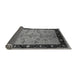 Sideview of Oriental Gray Traditional Rug, urb518gry