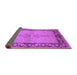 Sideview of Oriental Purple Traditional Rug, urb519pur