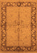 Oriental Orange Traditional Rug, urb519org